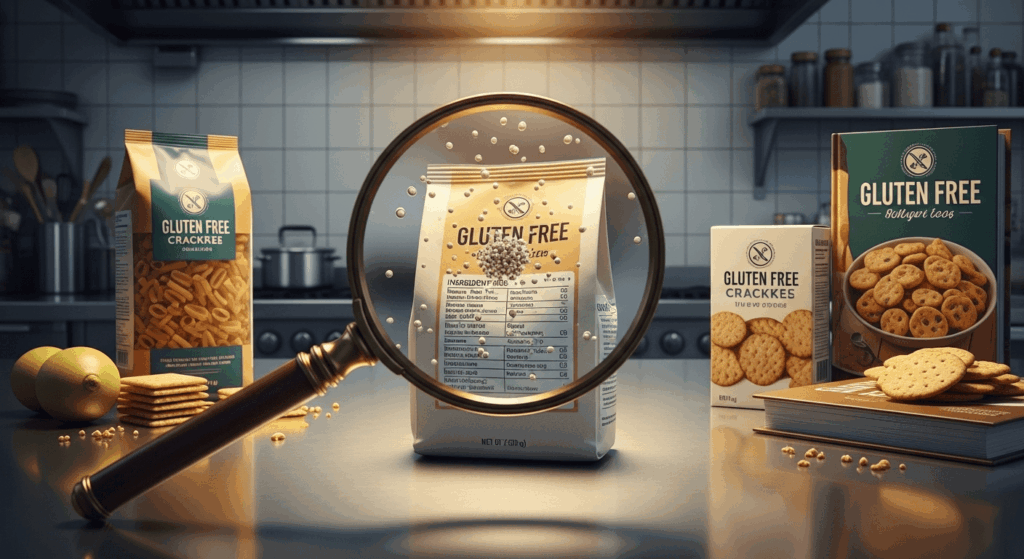 Glúten detectado em produto que declara ser sem glúten
